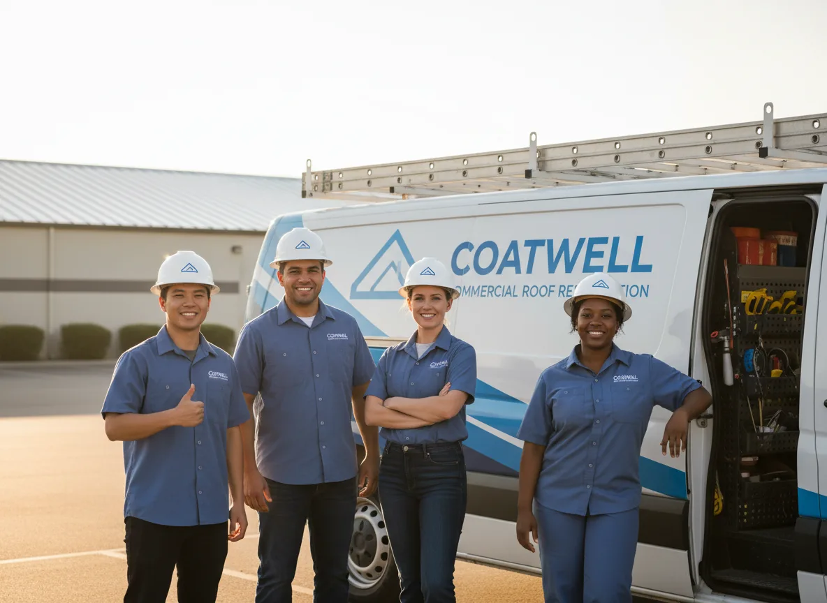 Commercial roof coating company in Southington, CT